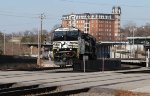 NS 4527 leads train 350-14 past Raleigh Union Station